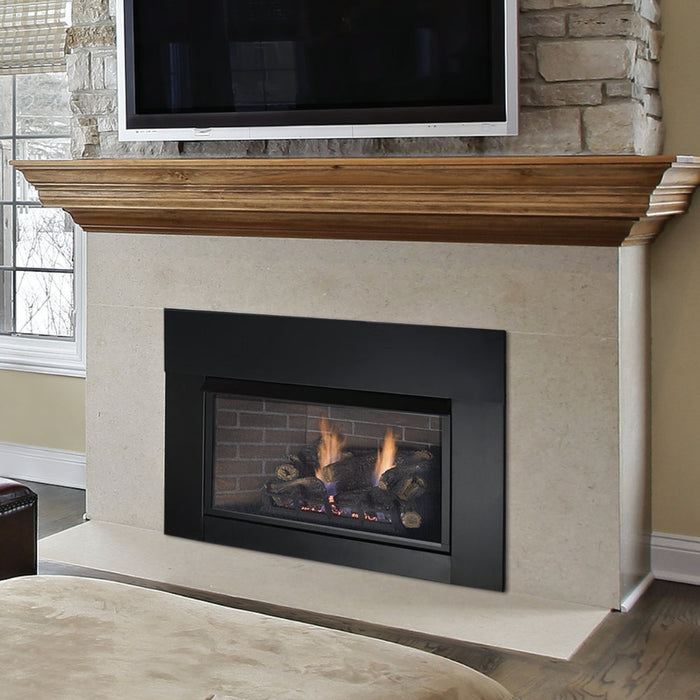 Monessen Solstice 33-Inch Built-In Vent-Free Gas Fireplace Insert