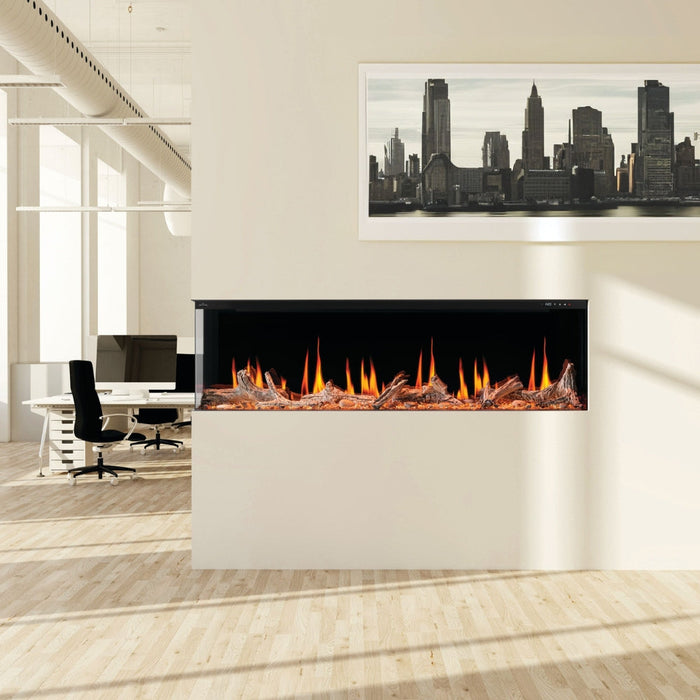 Napoleon Luminex 65-Inch Built-In Smart Electric Fireplace (NEFL65LCD-3SV)