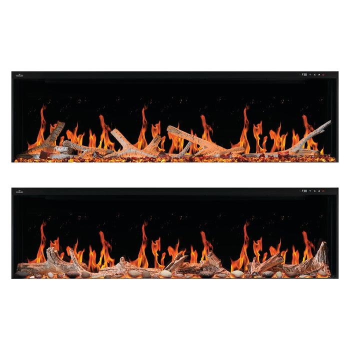 Napoleon Luminex 65-Inch Built-In Smart Electric Fireplace (NEFL65LCD-3SV)