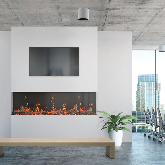 Napoleon Luminex 65-Inch Built-In Smart Electric Fireplace (NEFL65LCD-3SV)