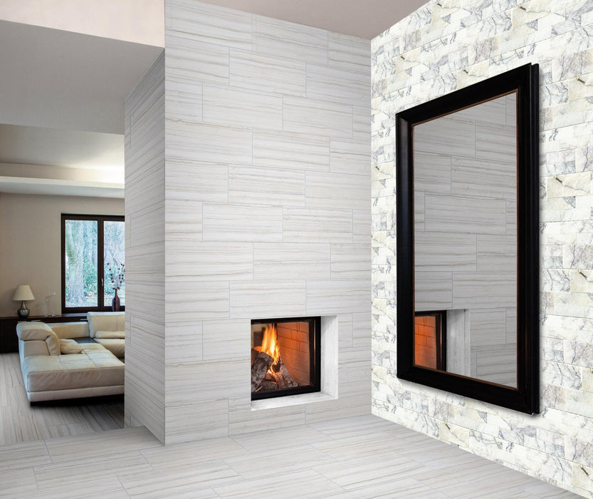 New York Ledger 3D Panel 6"x24" Natural Marble Wall Tile - Belair Collection