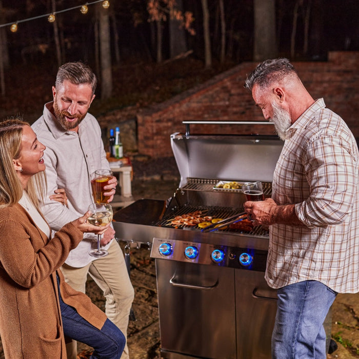 77352 | Full Stainless Propane Gas Grill