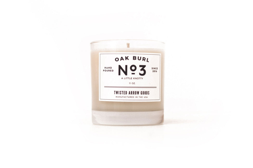 Oak Burl No. 3 Soy Candle