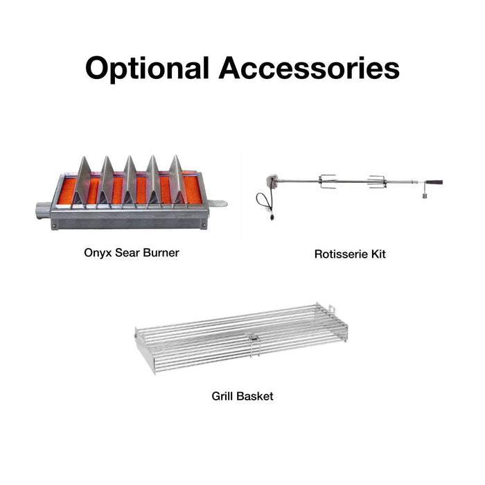 Top Fires Diamond Series 36-Inch Built-In 4-Burner Natural Gas Grill (DG-4B36)