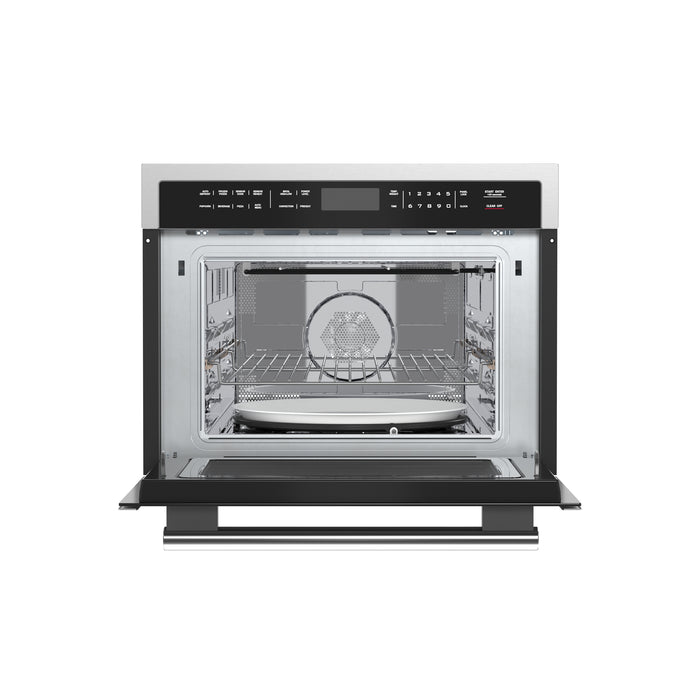 Forno Oliena 24-Inch Compact Oven and 1000 Watt Microwave, 1.6 cu.ft, Convection Oven