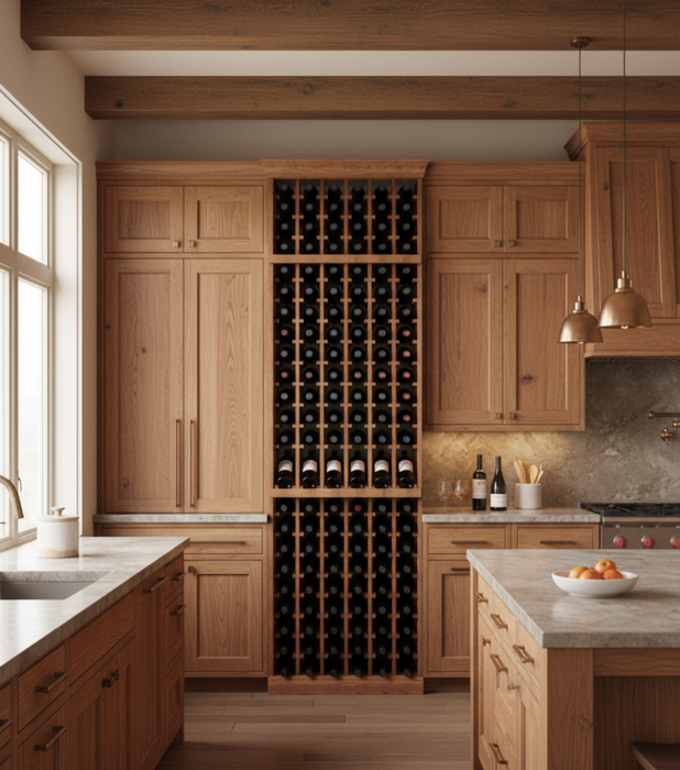 Wine Racking Kit with Display | 8ft 138 Bottle