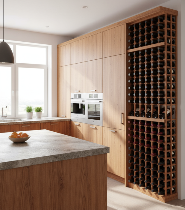 Wine Racking Kit with Display | 8ft 138 Bottle
