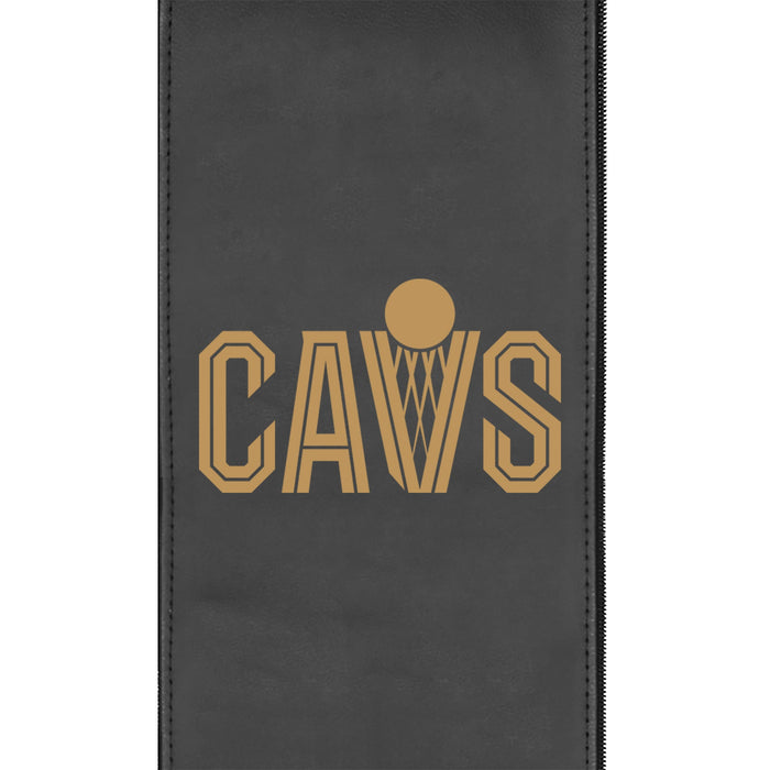 Silver Sofa with Cleveland Cavaliers Secondary Logo