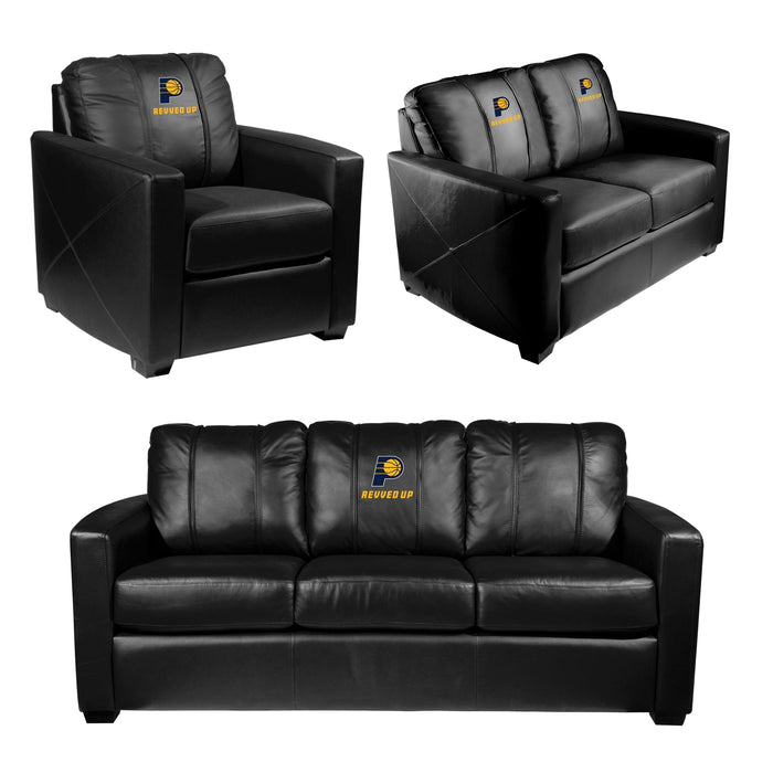 Silver Sofa Indiana Pacers 2024 Playoffs Logo
