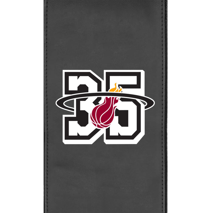 Silver Club Chair Miami Heat Team Commemorative Logo