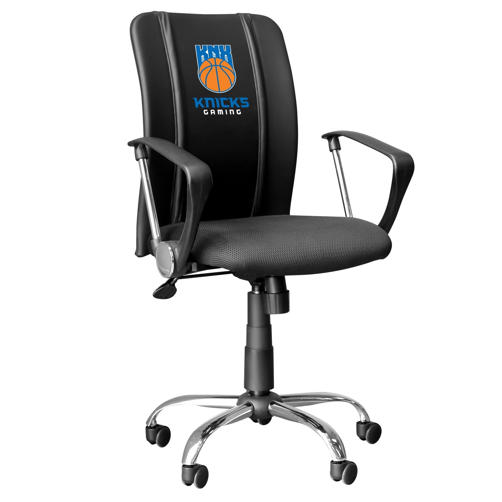 Curve Task Chair with Knicks Gaming Global Logo — Culinary Cave