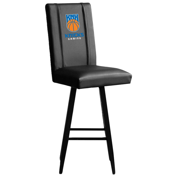 Swivel Bar Stool 2000 with Knicks Gaming Global Logo