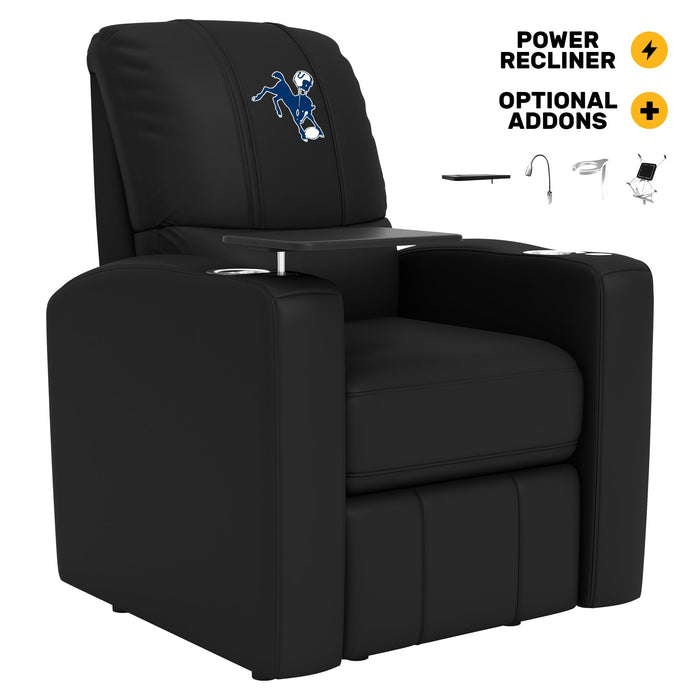 Stealth Power Plus Recliner with Indianapolis Colts Classic Logo