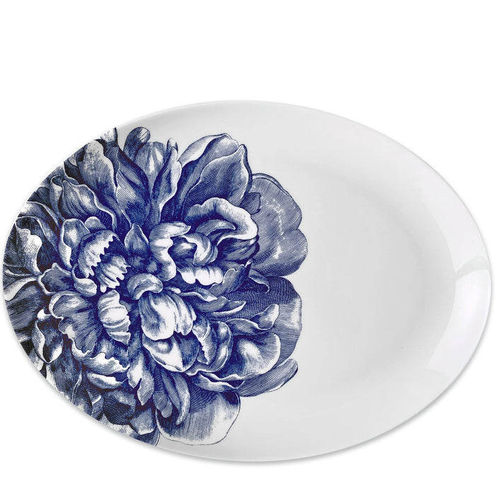 Peony Coupe Oval Platter