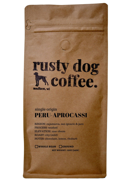 Peru Aprocassi, City (mild) Roast, Fair Trade-Organic