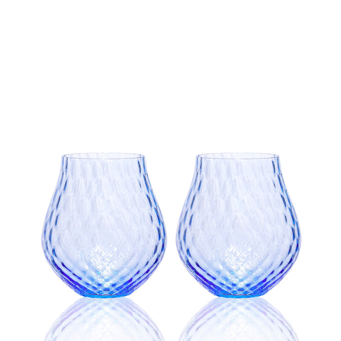 Phoebe Stemless Wine Glasses, Set of 2