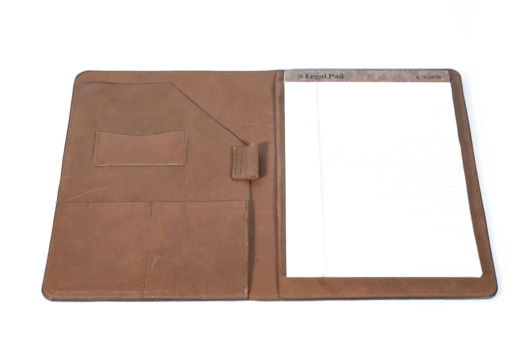 Sylvester Leather Padfolio