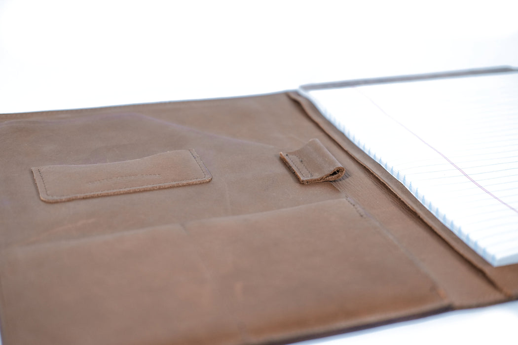 Sylvester Leather Padfolio