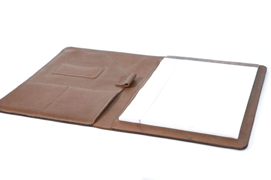 Sylvester Leather Padfolio