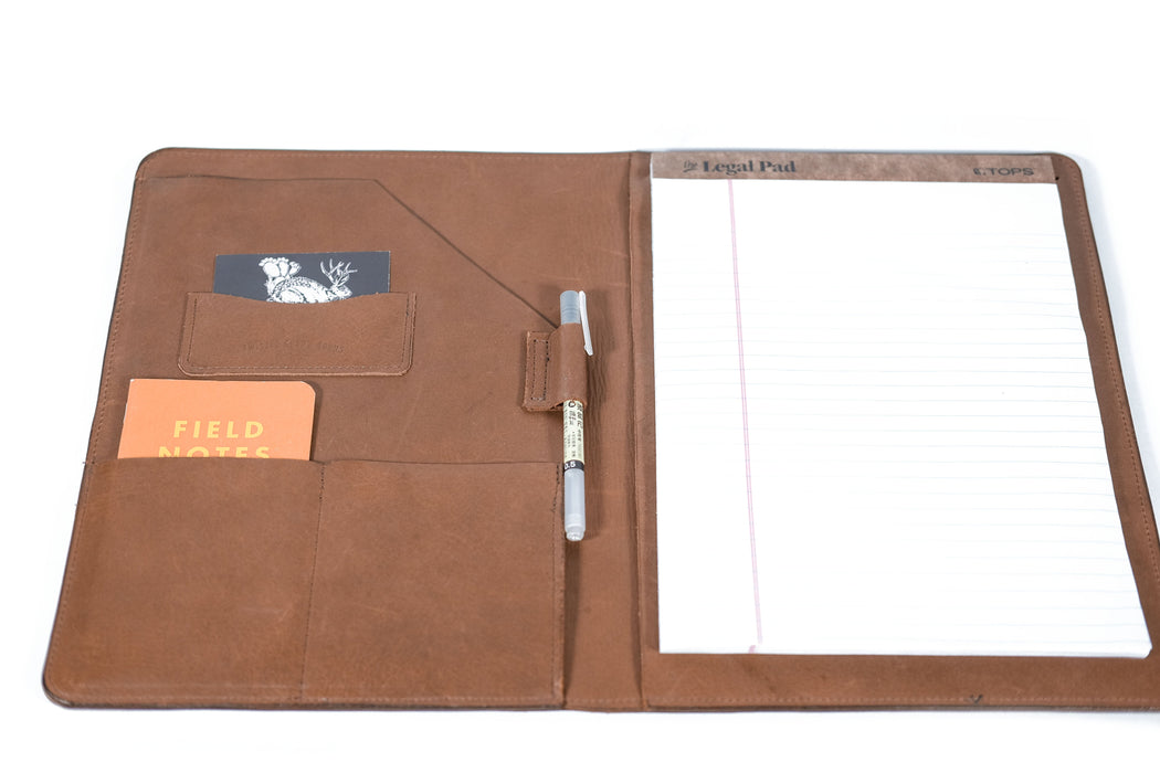 Sylvester Leather Padfolio