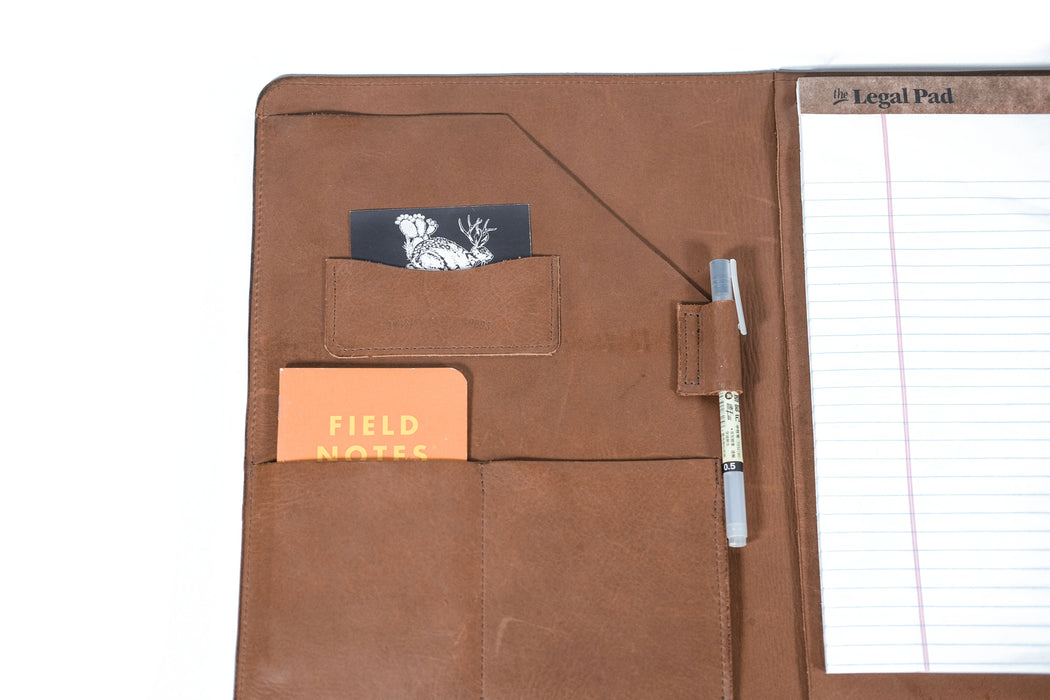 Sylvester Leather Padfolio