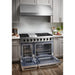 THOR Kitchen 48 in. 6.8 cu. ft. Double Oven Propane Gas Range in Stainless Steel, LRG4807ULP