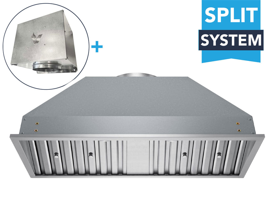 36 Inch Range Hood Insert with 450/600 CFM Remote Blower - VICTORY Q2