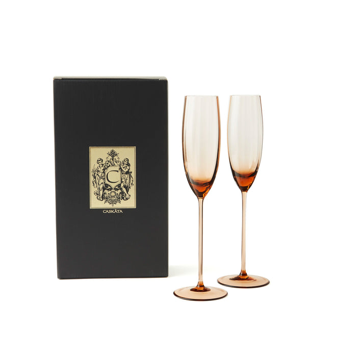 Quinn Champagne Flutes, Set of 2