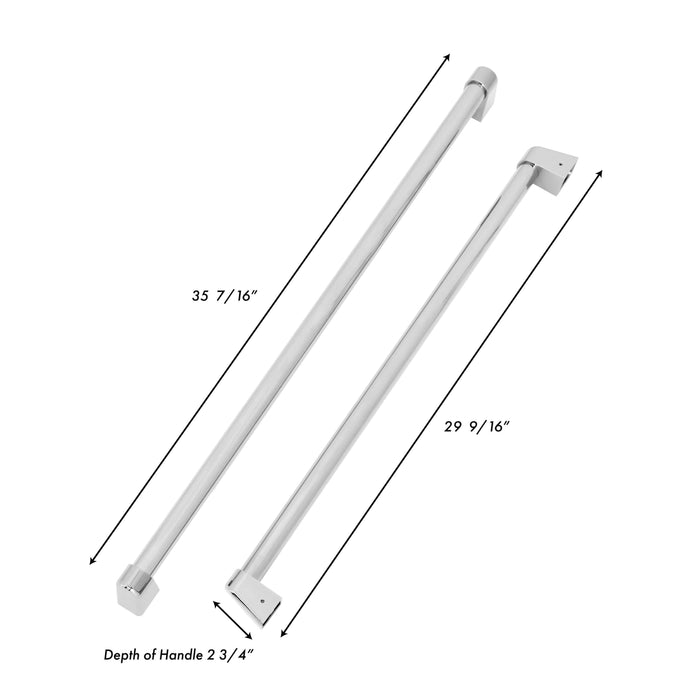 ZLINE 36" Refrigerator Panels in Stainless Steel for a 36" Built-in Refrigerator (RPBIV-304-36)