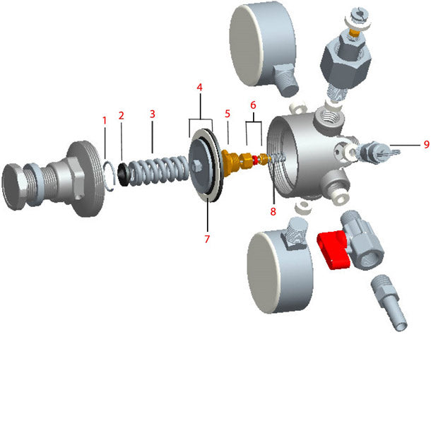 Rebuild Kit for Kegco Elite Series Regulators