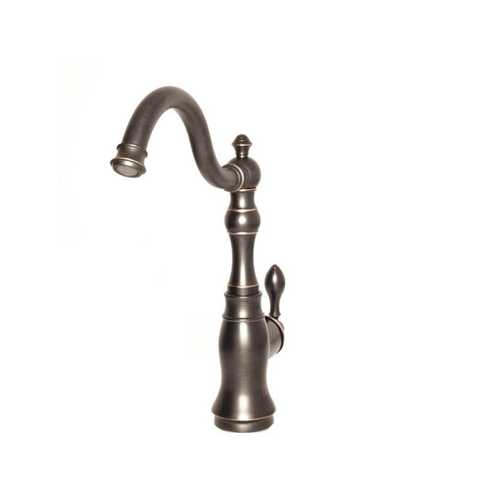 ZLINE Rembrandt Single Handle Kitchen Faucet and Side Sprayer in Oil Rubbed Bronze (REM-KF-ORB)