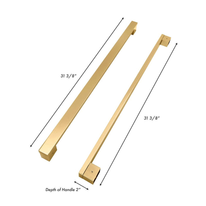 ZLINE Autograph Edition Modern Handles for Freestanding Refrigerators with Color Options (RFMHZ-F-36)