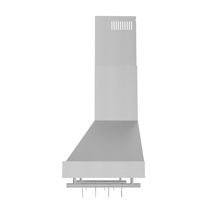 Forno Venezia 48 Inch Wall-Mounted Range Hood with Touch Controls and Baffle Filters