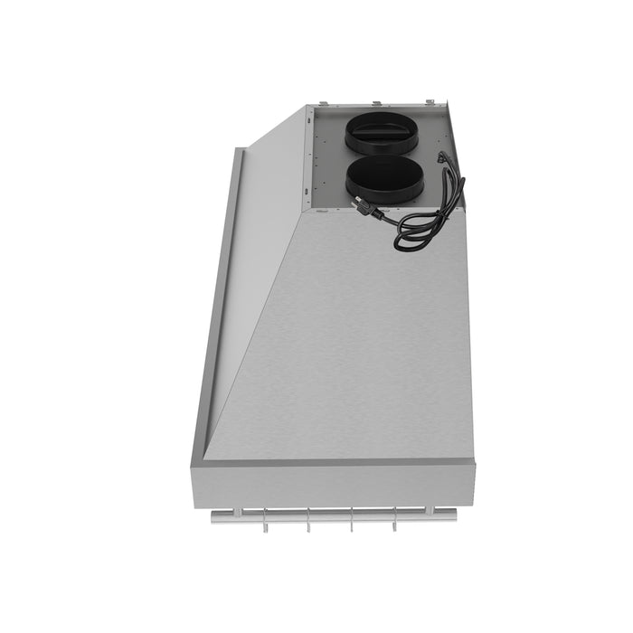 Forno Venezia 48 Inch Wall-Mounted Range Hood with Touch Controls and Baffle Filters