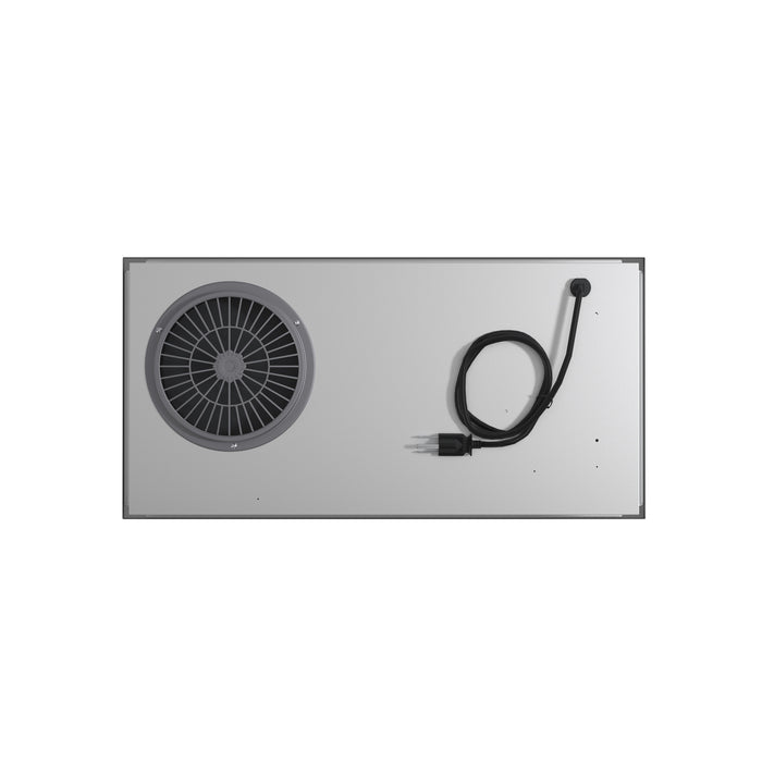 FORNO Giacomo Under Cabinet 22-Inch Insert Range Hood in Stainless Steel, 170 CFM, Aluminum Filter, Energy Efficient