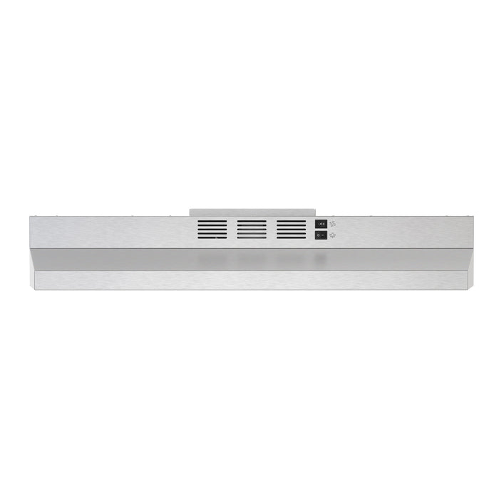 Forno Cappa 30-Inch Under Cabinet Range Hood, Stainless Steel, 200 CFM, Convertible, LED Lighting