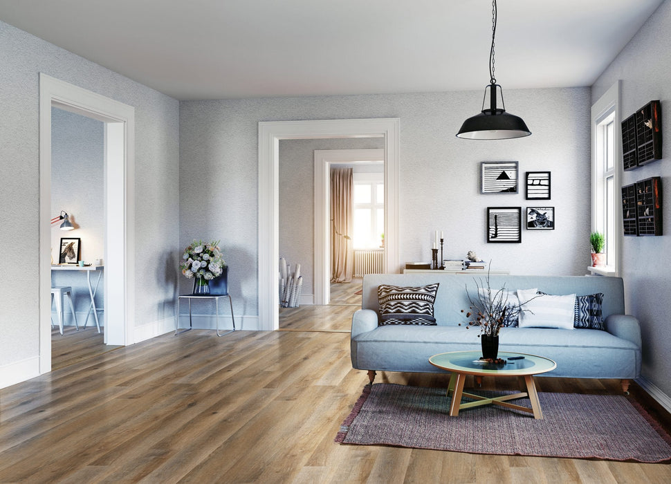 Reclamied Oak 0.27" Thick x 1.77" Wide x 94" Length Luxury Vinyl T-molding-MSI Everlife