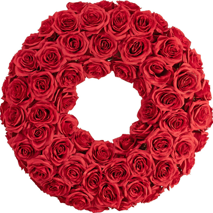 Red Rose Wreath