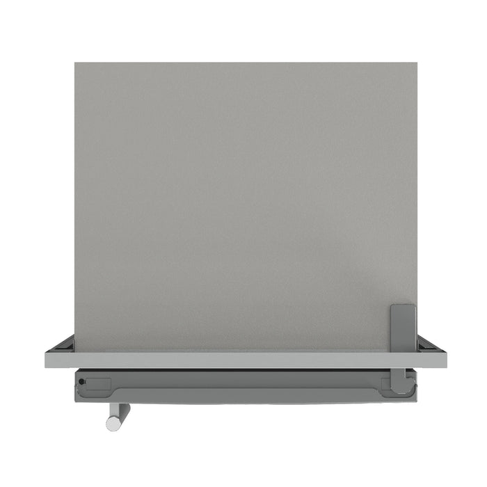 Forno Fortezza 32 Inch Right-Swing Convertible Refrigerator/Freezer with Trim Grill, Stainless Steel, Total No Frost