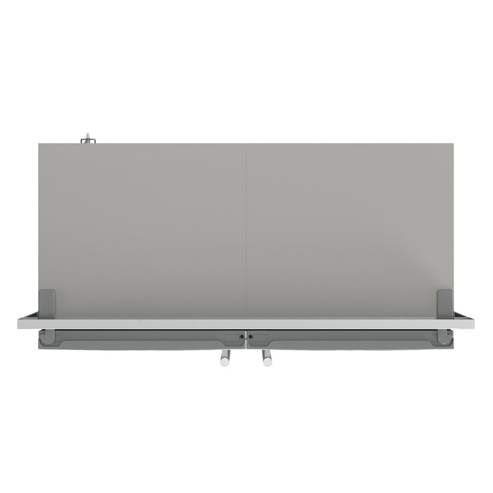 Forno Fortezza 60 Inch Convertible Refrigerator/Freezer with Modern Trim Kit, Stainless Steel, Total No Frost, with Automatic Ice Maker