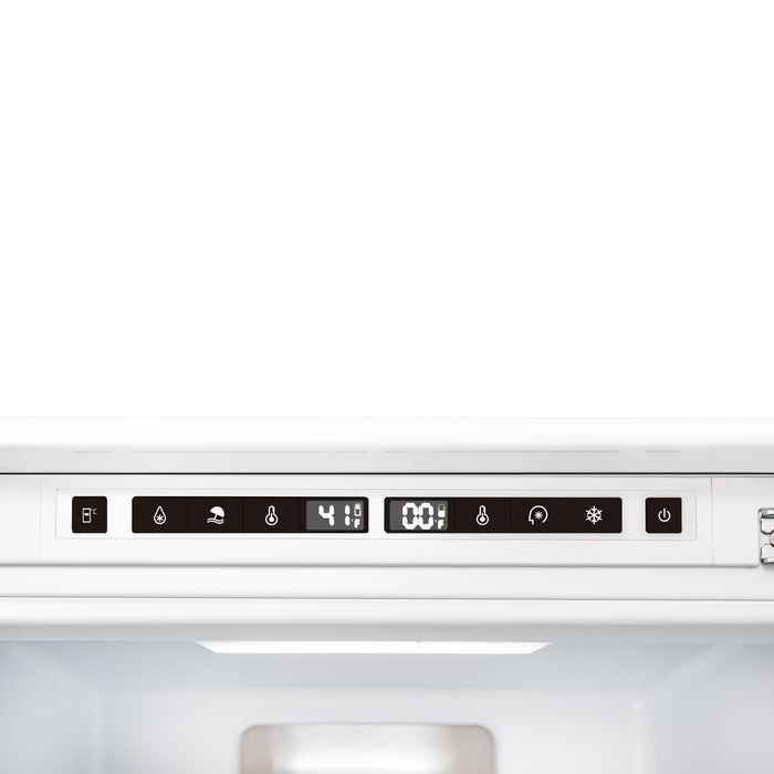 Rivestito 42 Inch Panel Ready Double Bottom Freezer, 16.9 cu. ft., Ice Maker, Total No Frost, Fast Cool & Fast Freeze