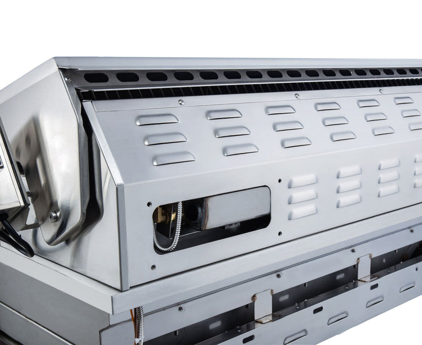 Sunstone Ruby 36-Inch 4-Burner Built-In Propane Gas Grill With Pro-Sear RUBY4B-LP