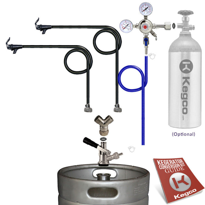 Dual Tap Party Kegerator Conversion Kit