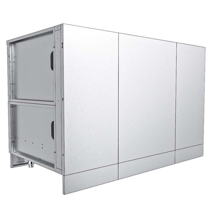 Sunstone 66 In. Sunstone Base Cabinet for UpTo 54-1/2 In. Width Cut-Out Pellet Grill- SAC66HGDC