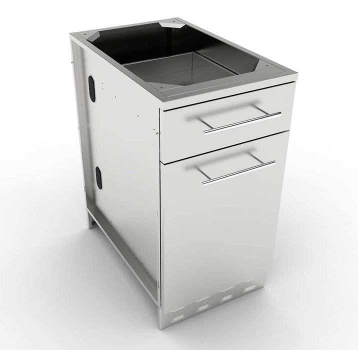 Sunstone 18″Propane/Trash Drawer Combo Cabinet – SBC18SLPCD