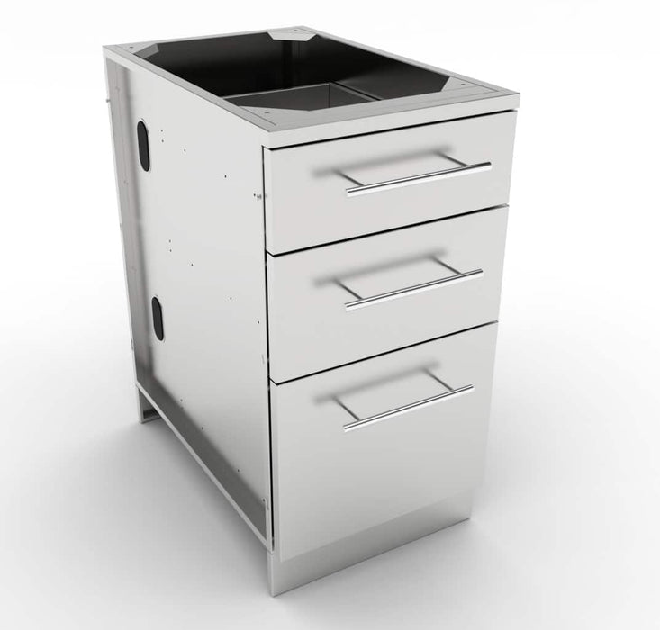 Sunstone 18″ Triple Drawer Base Cabinet – SBC18STD