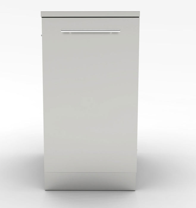 Sunstone 18″ Trash Drawer Cabinet w/Two Top Loading Bins – SBC18STRD