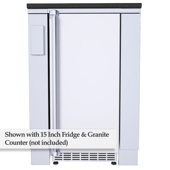 Sunstone 24″ Appliance Cabinet for up to 15″ wide Fridge – SAC24APC