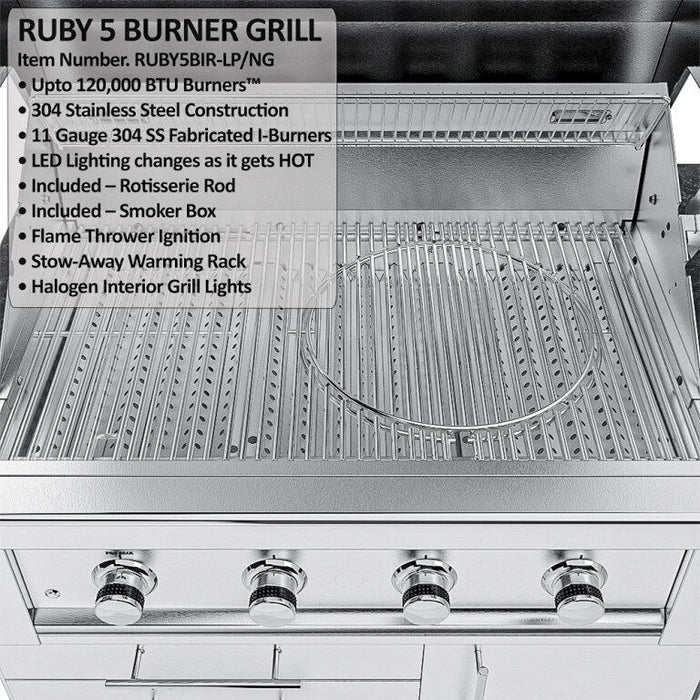 Sunstone THE HOUSTON 9 Foot 8 Inch Outdoor Griller’s Paradise Island Package – SCPHOUSTON9.8