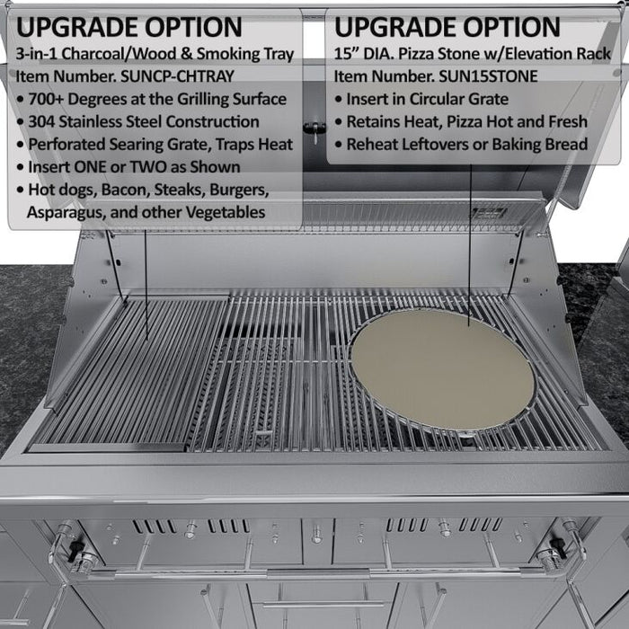 Sunstone THE BIG-TEXAN 21FT Outdoor Cabinet large Island Package – SCPBIGTEX21